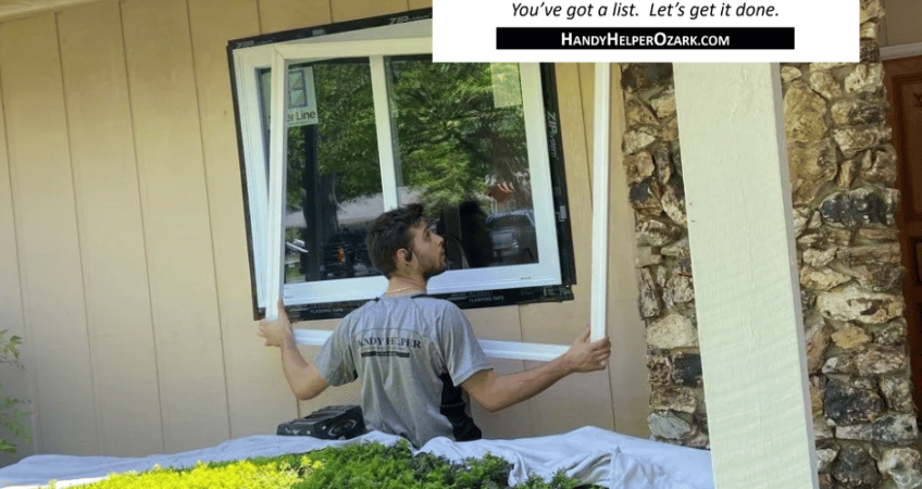 Window installation by Handy Helper