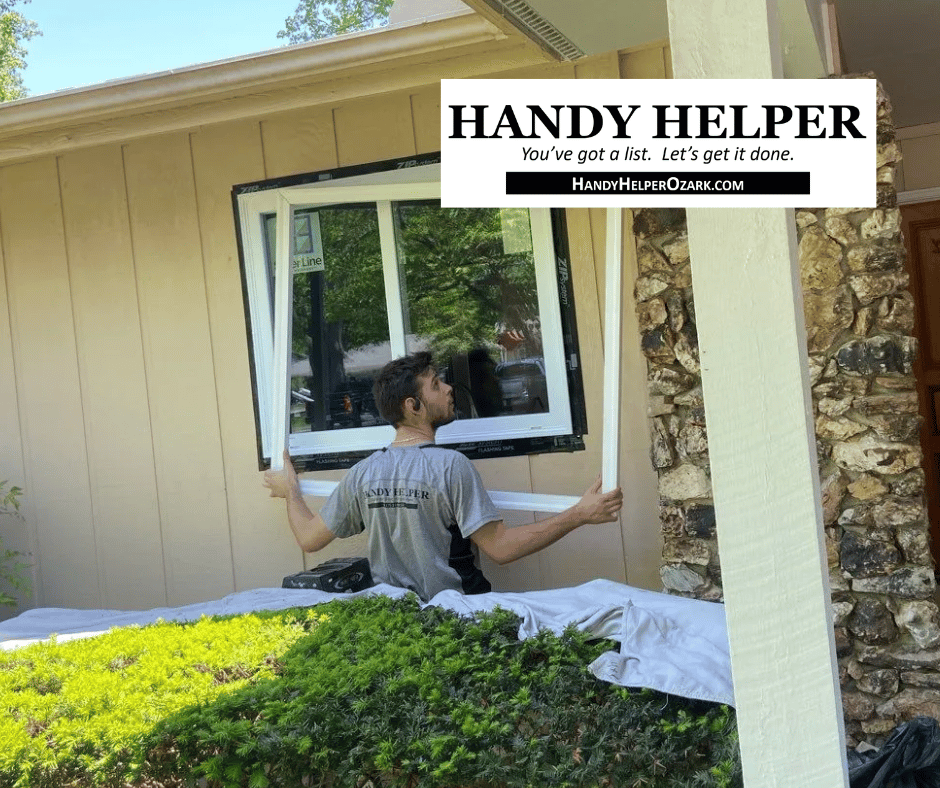 Window installation by Handy Helper